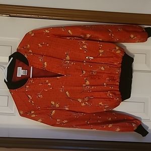 Womens Silk Jacket M